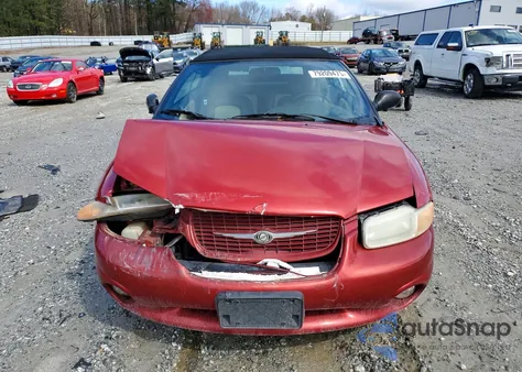 1999 Chrysler Sebring Jxi z USA, uszkodzony, nr VIN 3C3EL55H9XT536567